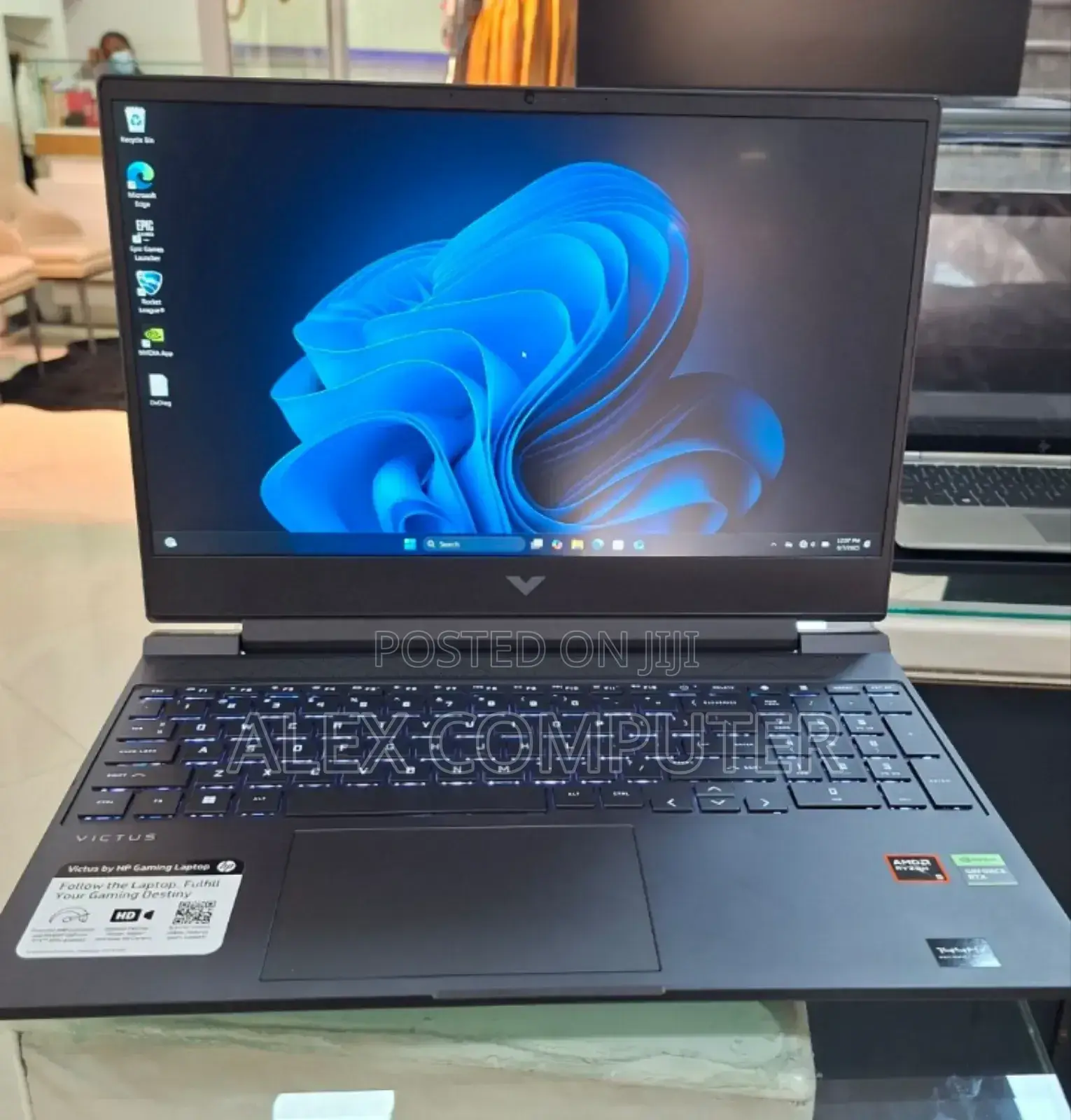 New Laptop HP Victus 15 8GB AMD Ryzen 5 SSD 512GB