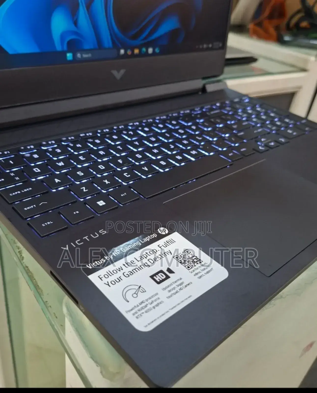 New Laptop HP Victus 15 8GB AMD Ryzen 5 SSD 512GB