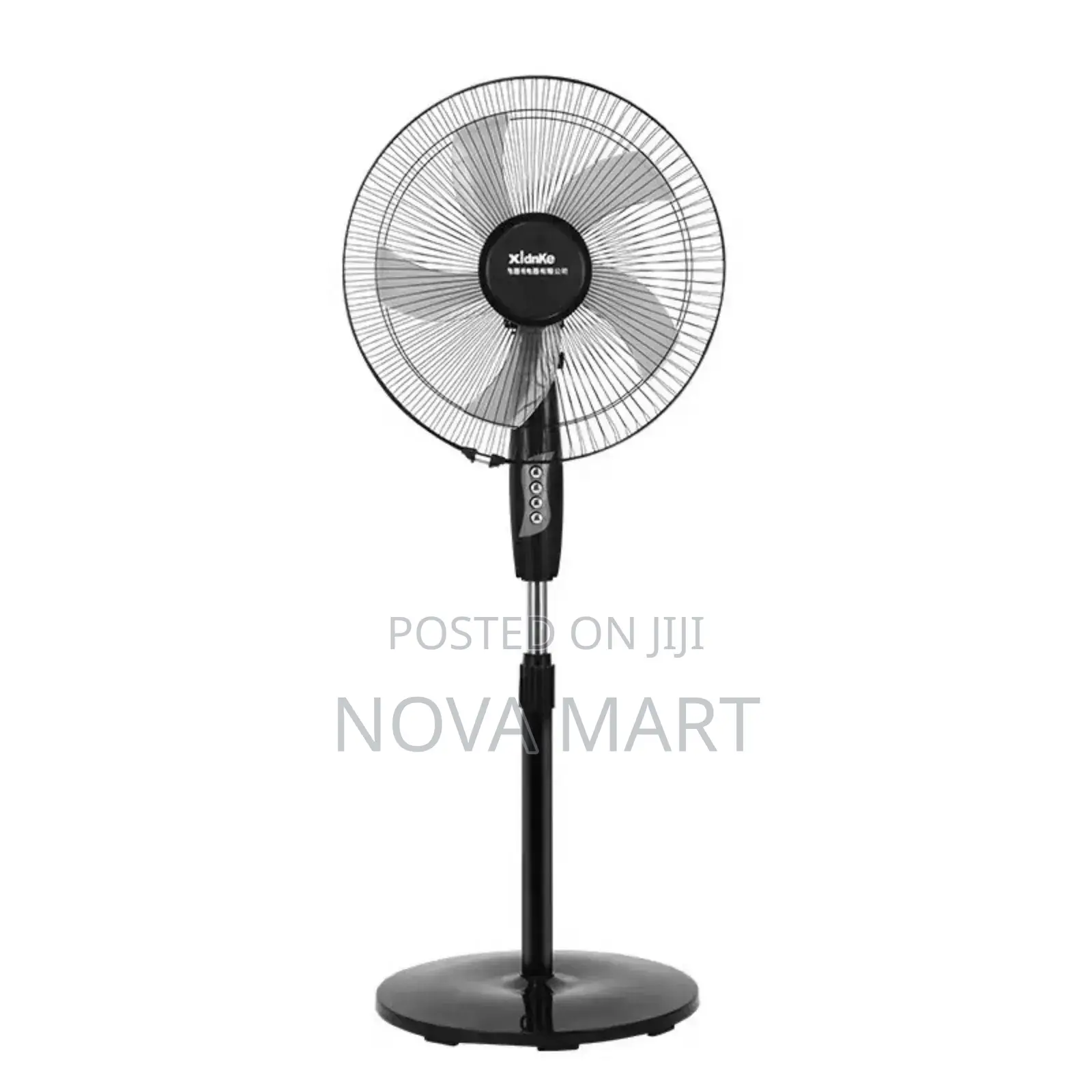 ረጅም ዕድሜ እና የሚስተካከል ቁመት ያለው ፋን