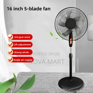 ረጅም ዕድሜ እና የሚስተካከል ቁመት ያለው ፋን