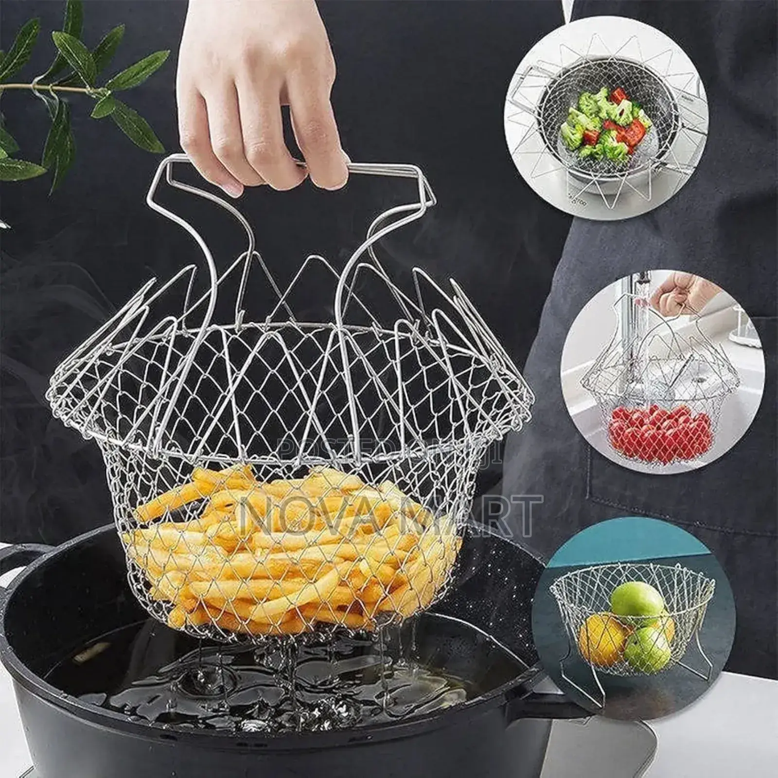 Stainless Steel Fry Basket