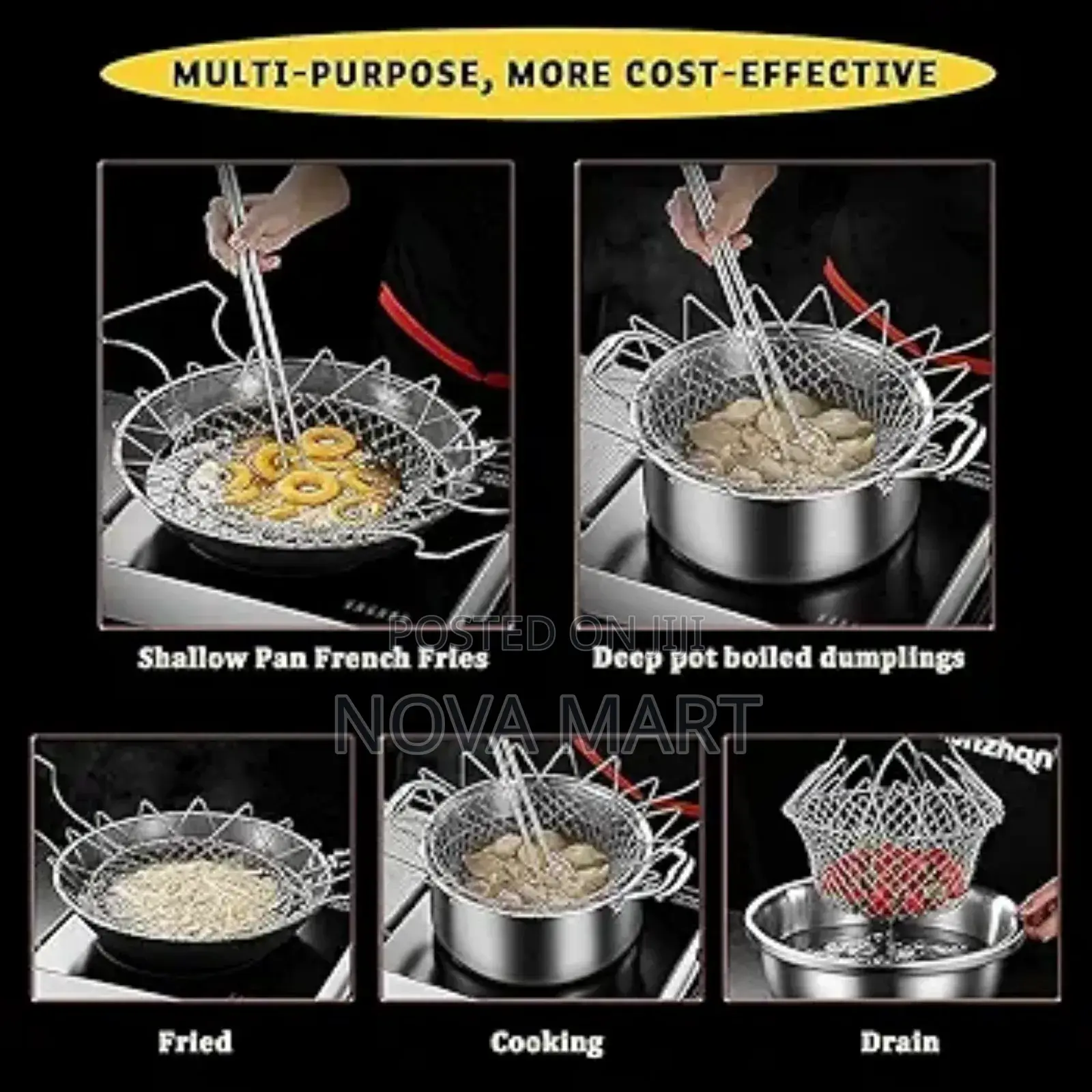Stainless Steel Fry Basket