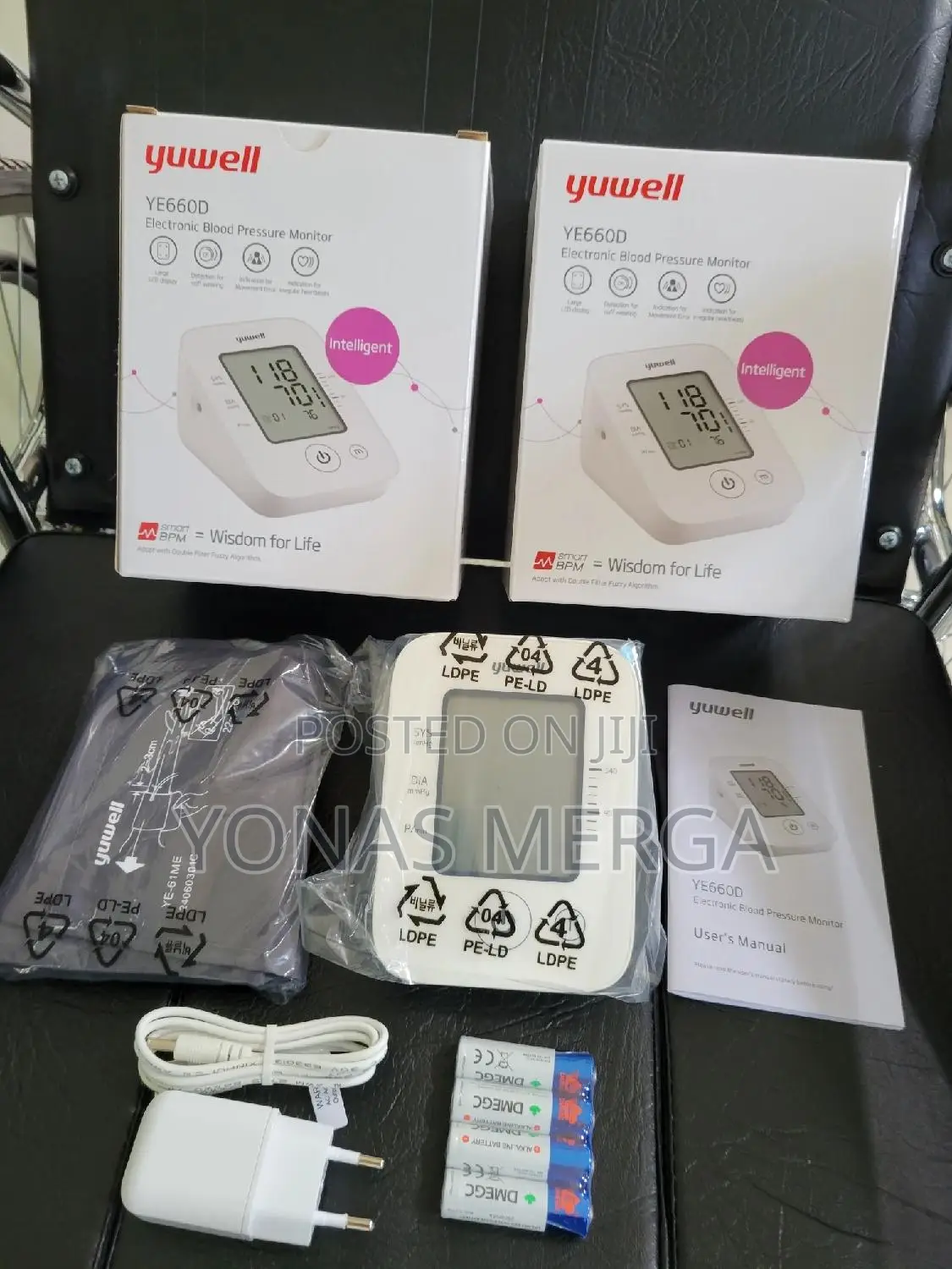 Automatically/Accurate Measure:Yuwell Blood Pressure Machine