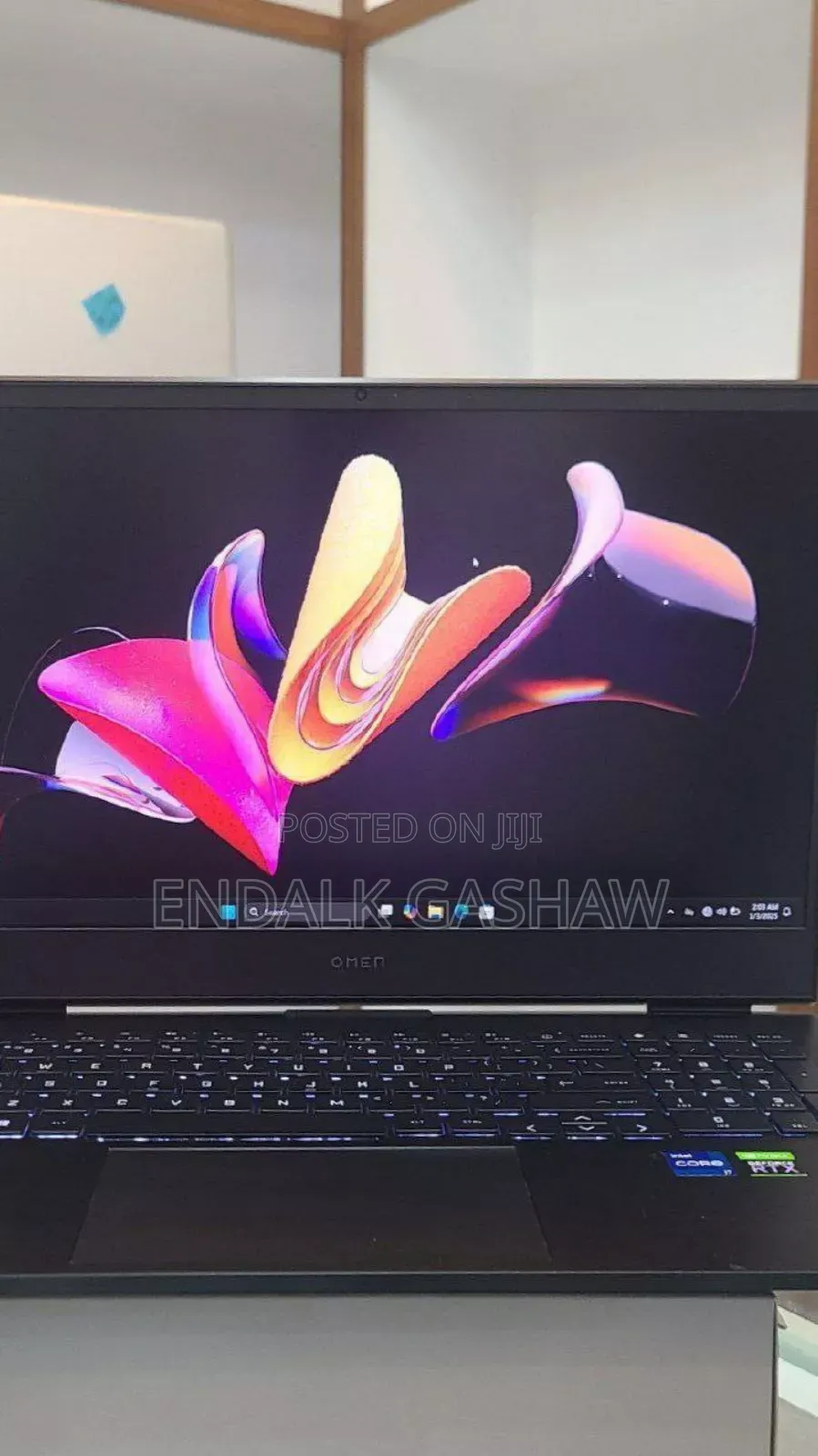 New Laptop HP Omen 16 16GB Intel Core I7 SSD 512GB