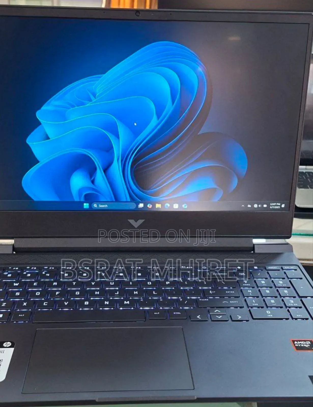 New Laptop HP Victus 15 8GB AMD Ryzen 5 SSD 512GB