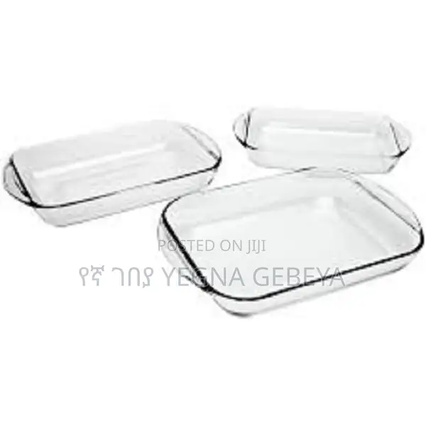 3pcs Glass Baking Dish Set