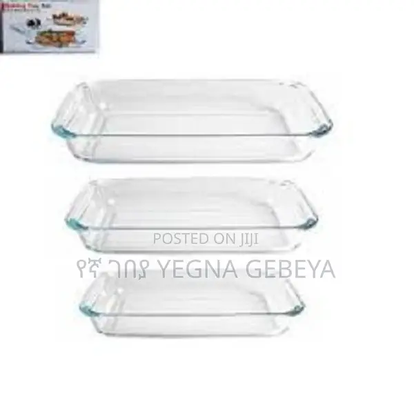 3pcs Glass Baking Dish Set