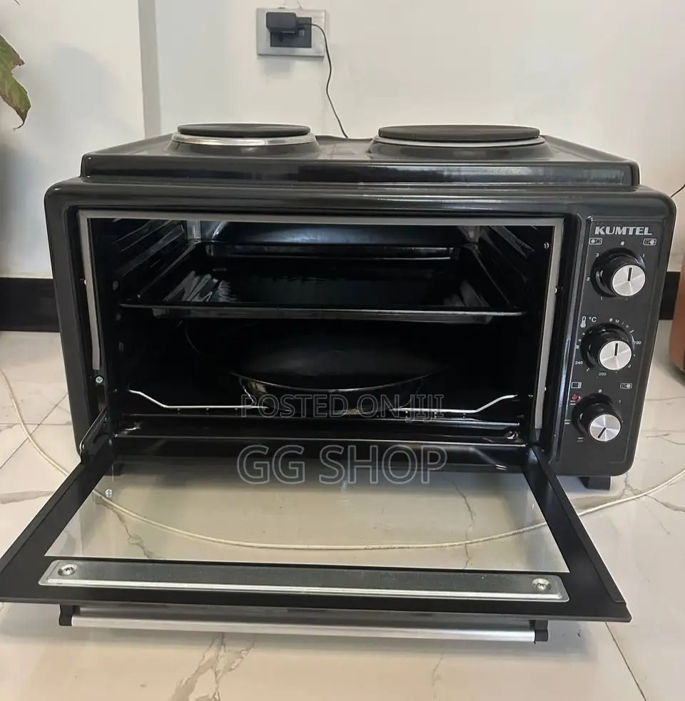Mini Oven With Double Plate Stove