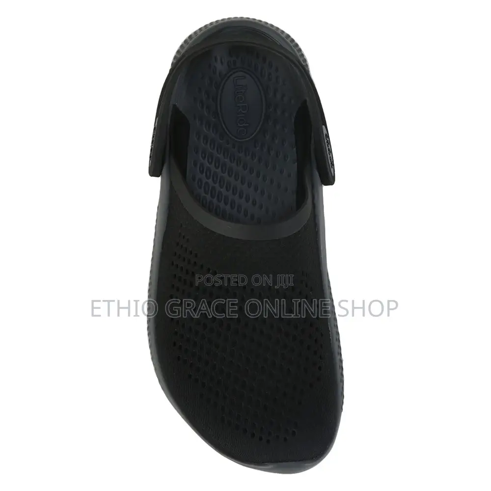 Dark Black Literide 360 Crocs