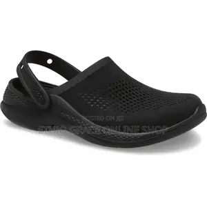 Dark Black Literide 360 Crocs