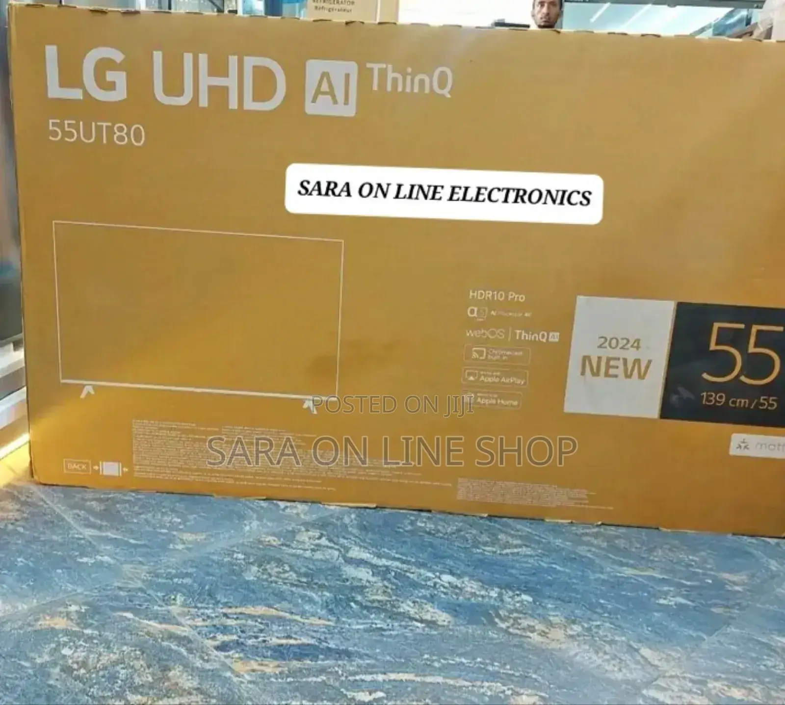 Lg 55" Uhd Smart Tv New 2024