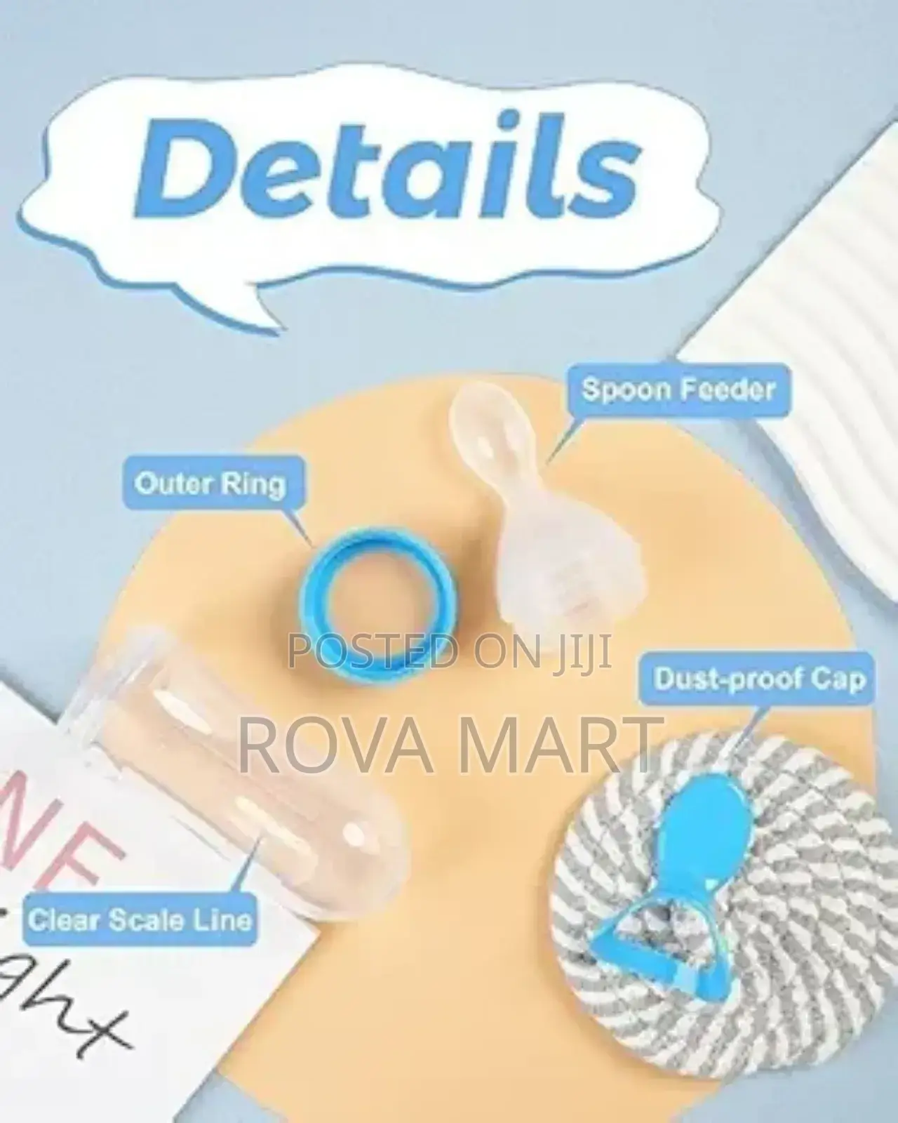 Baby Feeding Bottle Spoon With Container Baby Food Feeder