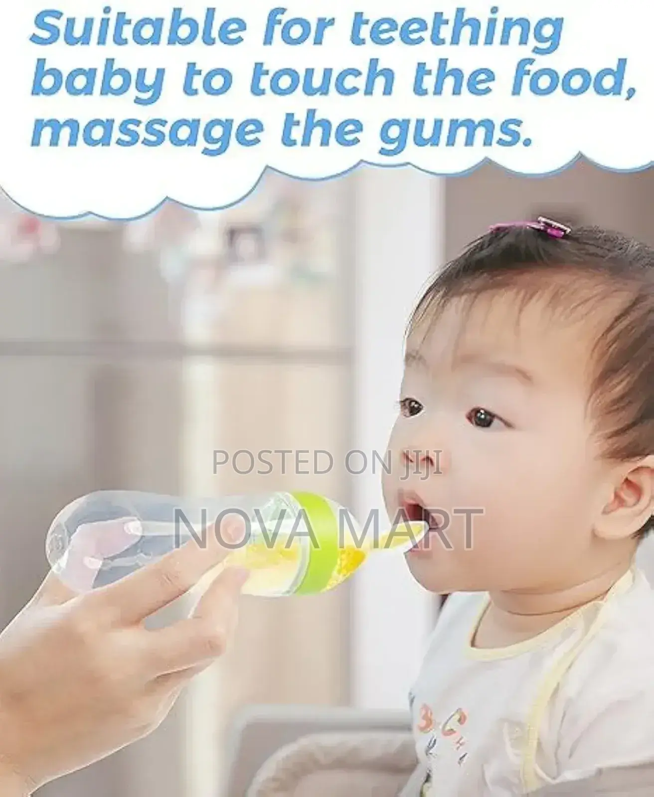 Baby Feeding Bottle Spoon With Container Baby Food Feeder