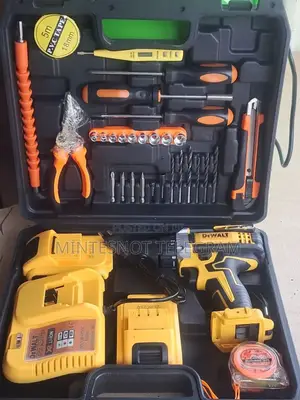Drill With Toolbox