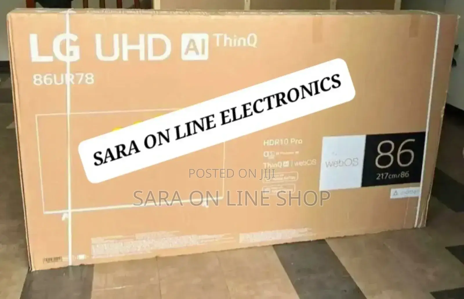 Lg 86" Uhd 8kpro Android Smart Tv New 2025 10 Years Warranty