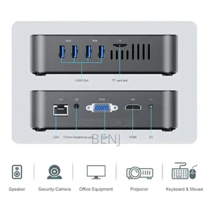 Photo - New Desktop Computer 8GB Intel Celeron SSD 256GB