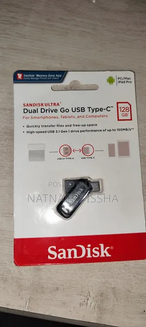 Photo - Sandisk Flash Ultra Dual Drive Go Usb Type-c 128gb