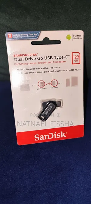 Sandisk Flash Ultra Dual Drive Go Usb Type-c 128gb