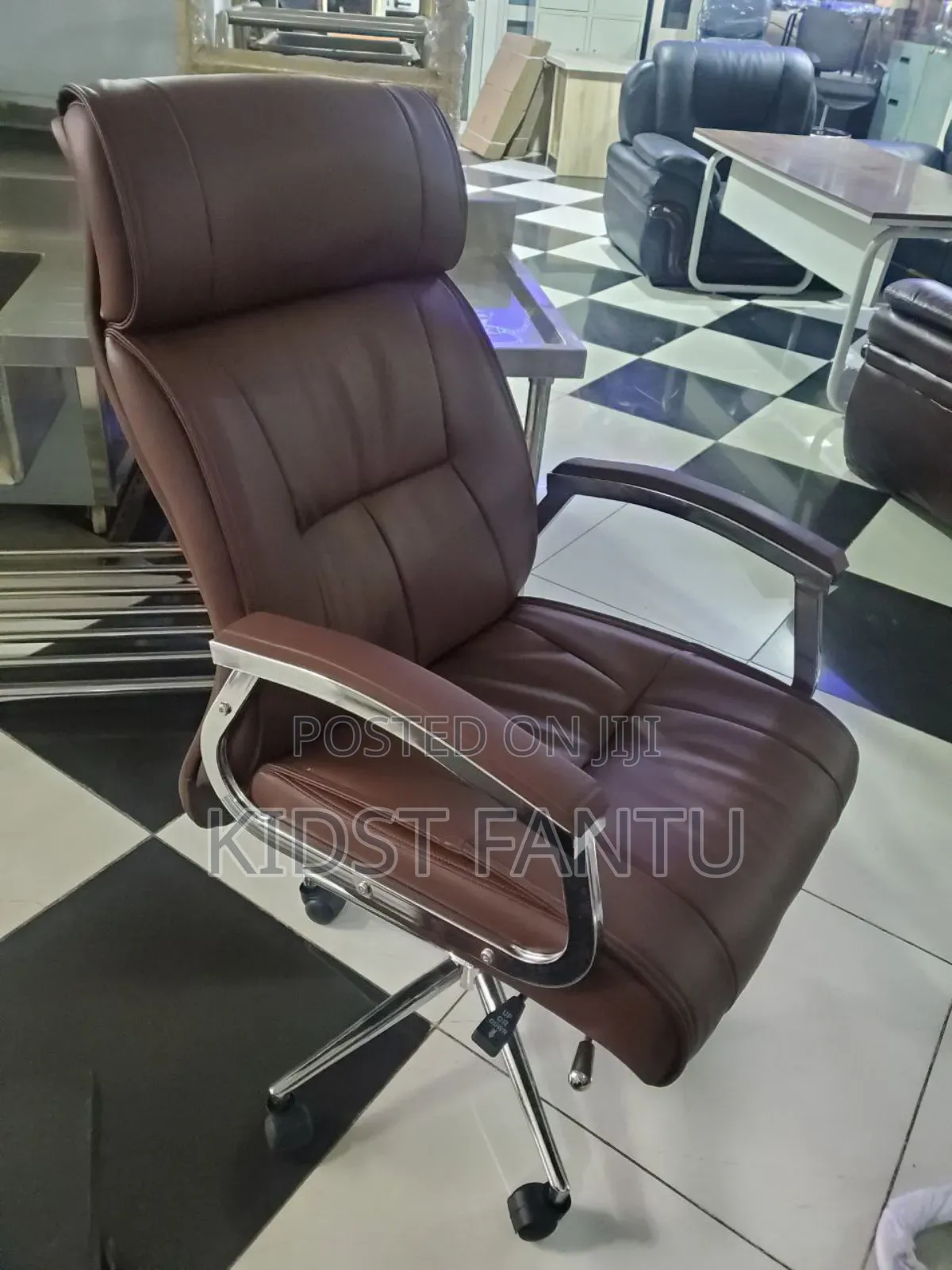 High Back Leather Chair
