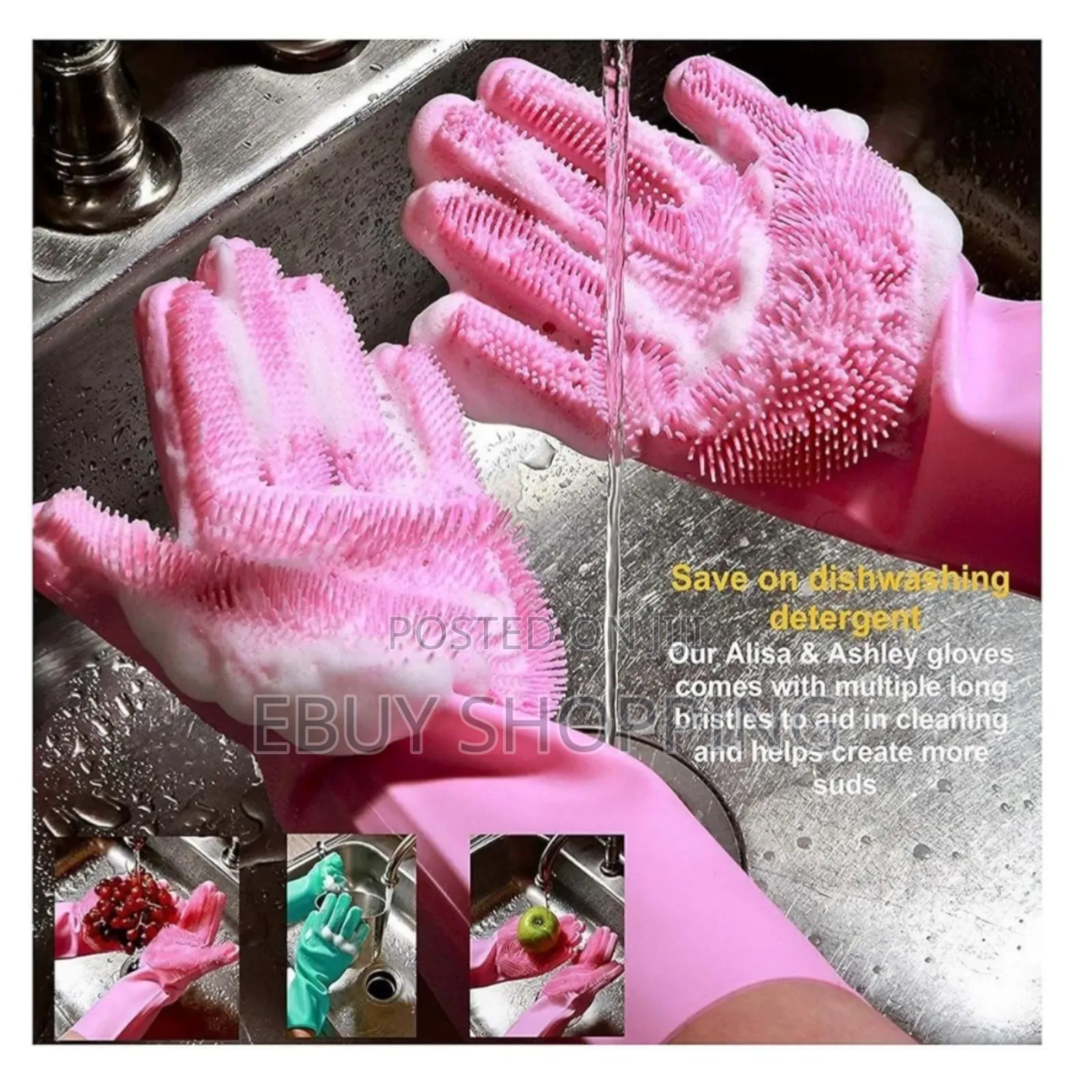 Eco-Friendly Cleaning Gloves – No More Wet Hands!