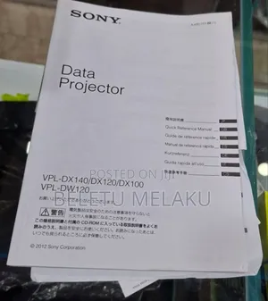 Brand New Sony Projector Model Name VPL-Dx100 With Manu