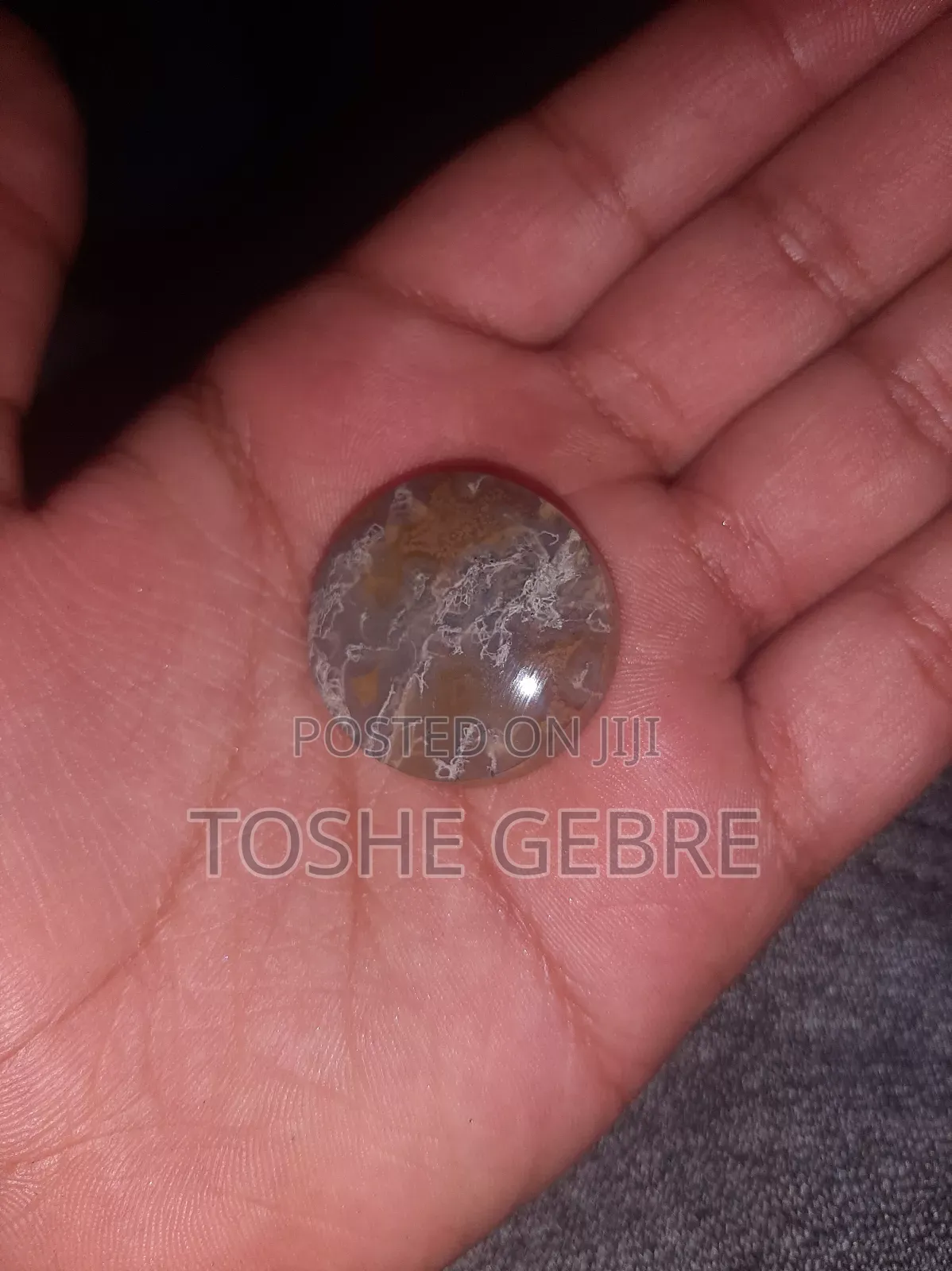 Rare Transparent Circle Fire Quartz