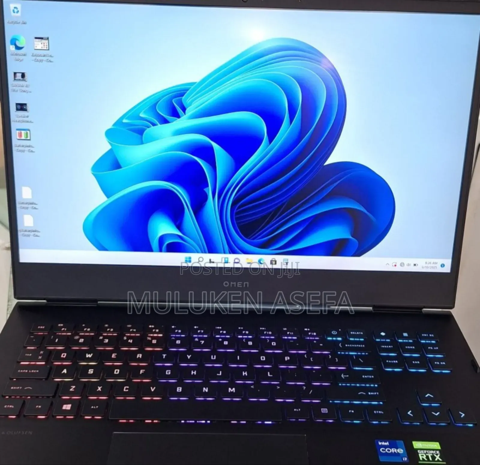 New Laptop HP Omen 16 16GB Intel Core I7 SSD 512GB