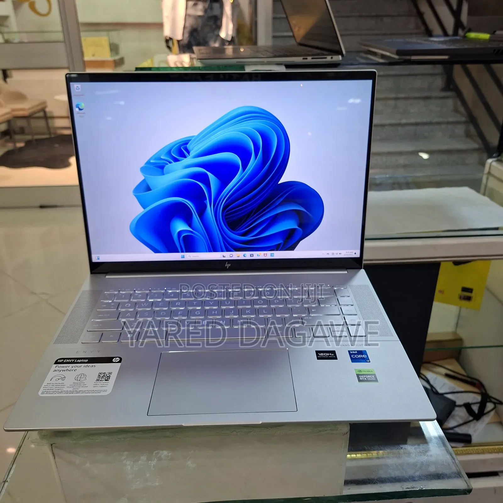 New Laptop HP Envy 16 Gaming 16-H1023dx 16GB Intel Core I7 SSD 1T