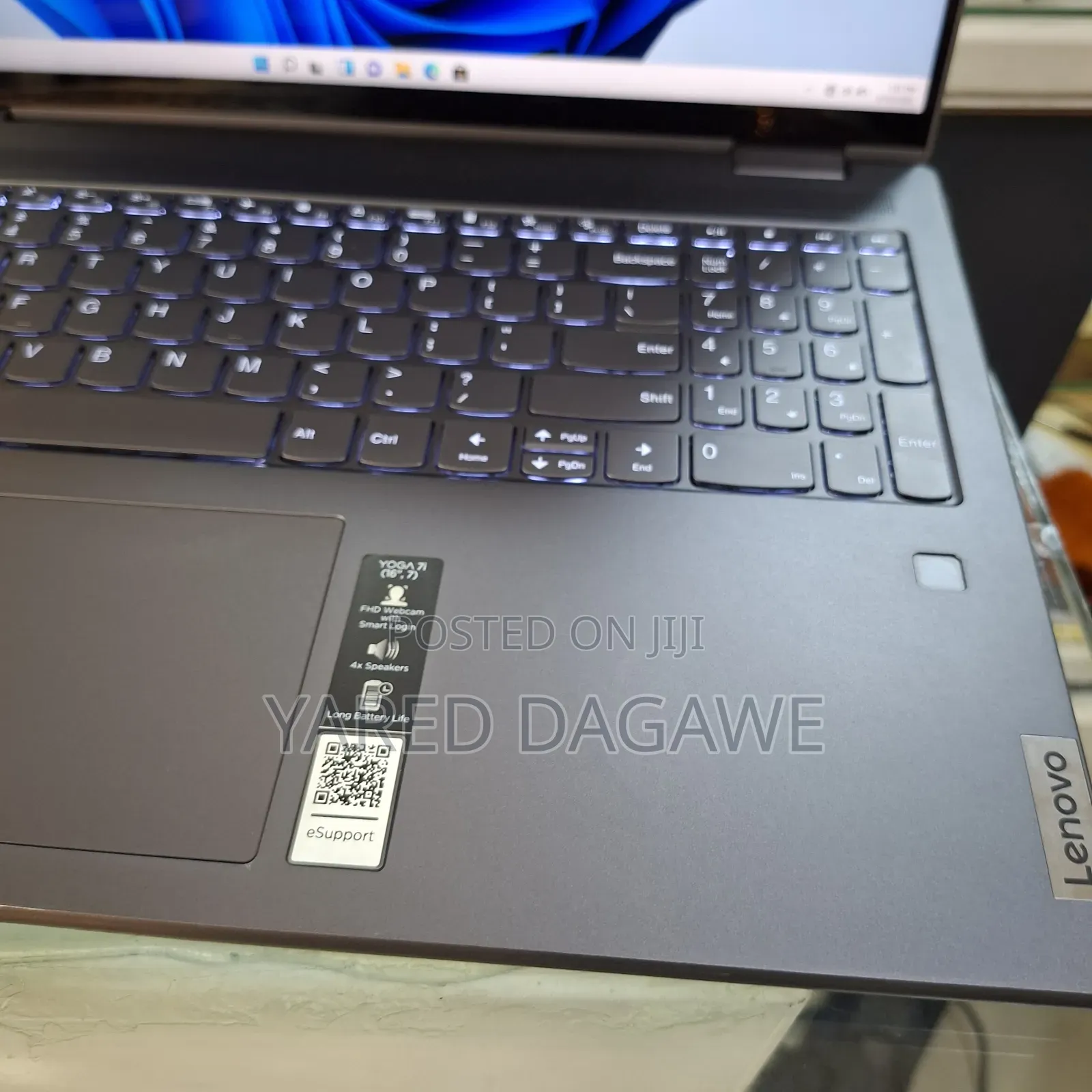 New Laptop Lenovo Yoga 7i 16GB Intel Core I7 SSD 1T