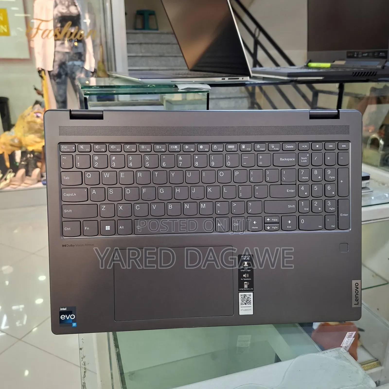 New Laptop Lenovo Yoga 7i 16GB Intel Core I7 SSD 1T