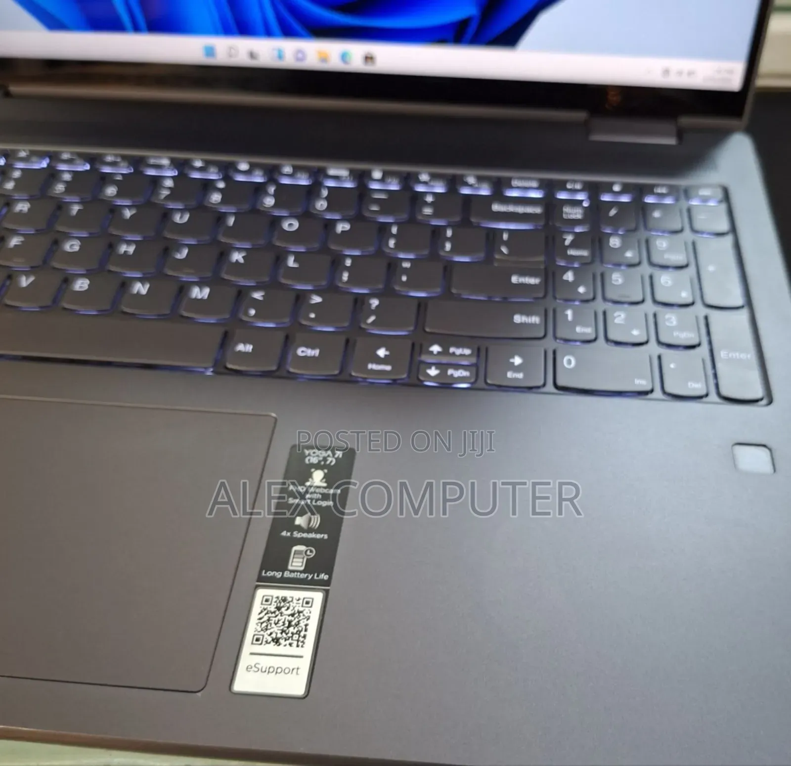 New Laptop Lenovo Yoga 7i 16GB Intel Core I7 SSD 1T