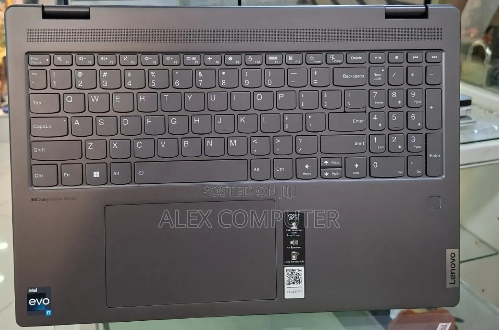 New Laptop Lenovo Yoga 7i 16GB Intel Core I7 SSD 1T