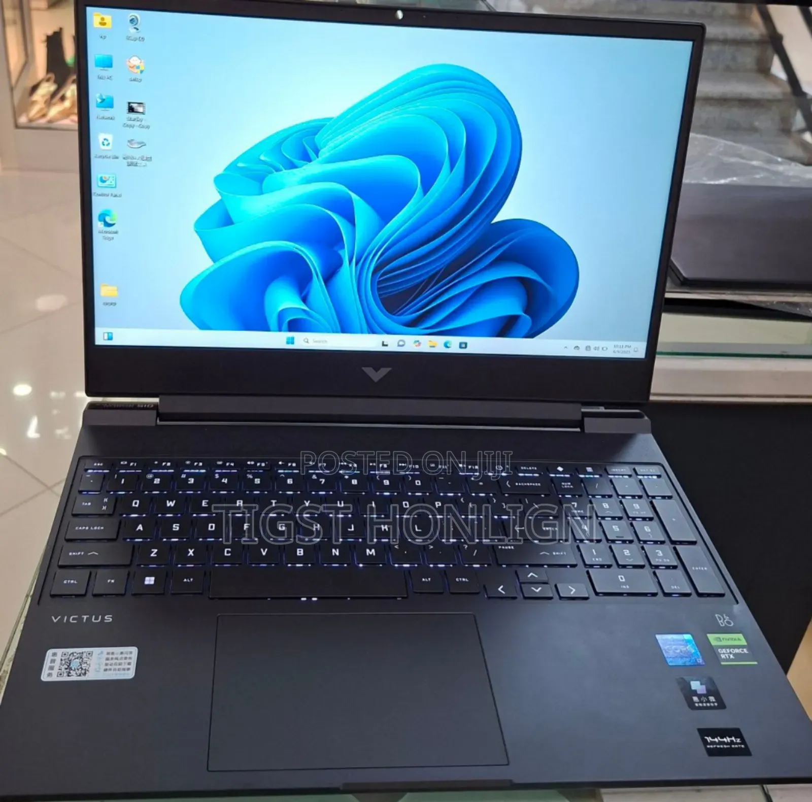 New Laptop HP Victus 16 16GB Intel Core I7 SSD 1T