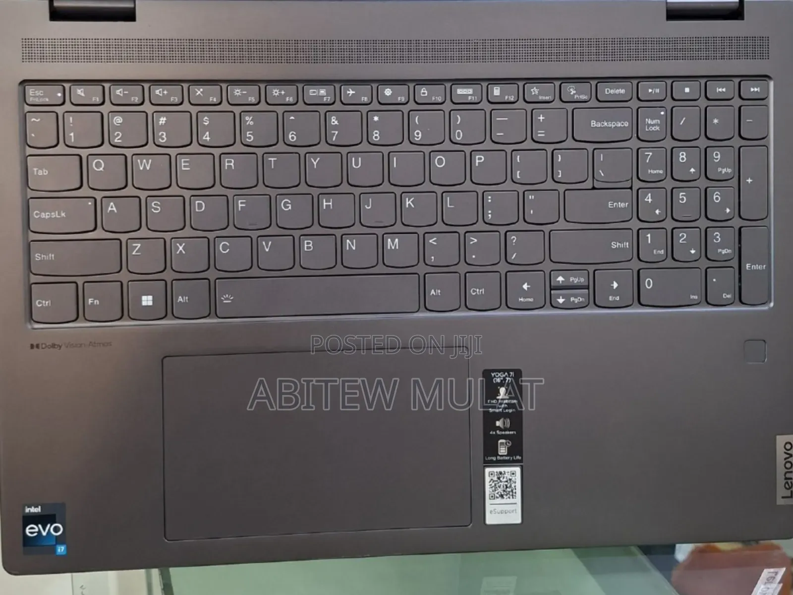 New Laptop Lenovo Yoga 7i 16GB Intel Core I7 SSD 1T