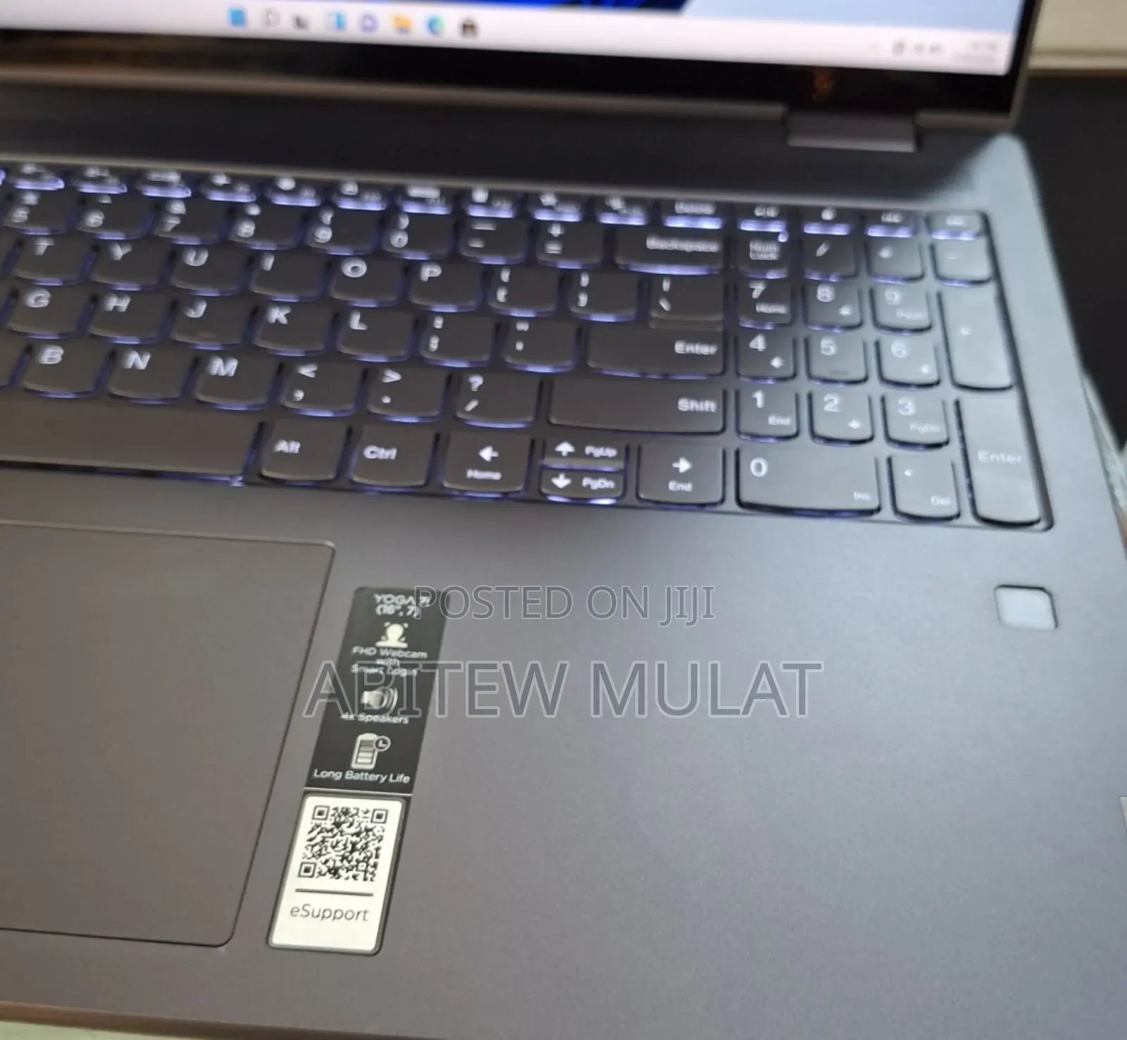 New Laptop Lenovo Yoga 7i 16GB Intel Core I7 SSD 1T