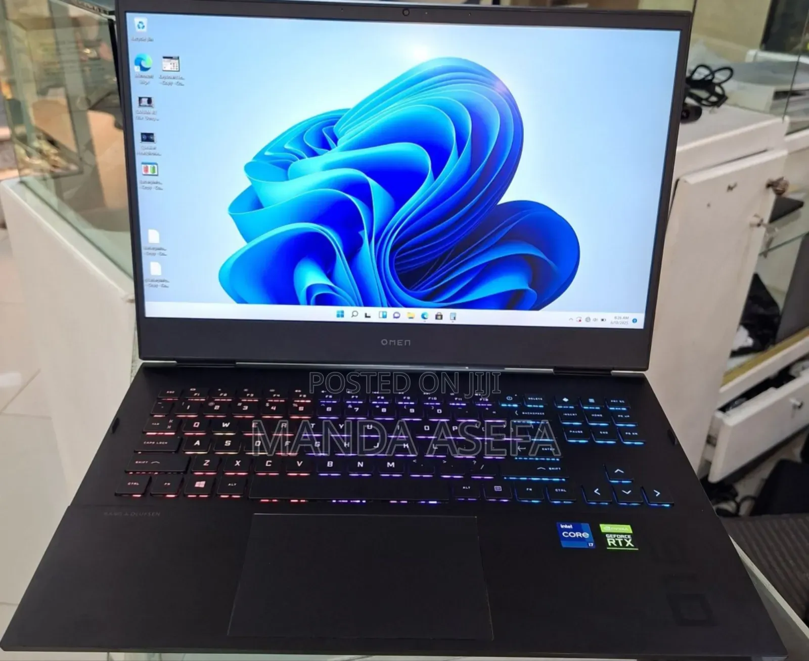 New Laptop HP Omen 16 16GB Intel Core I7 SSD 1T