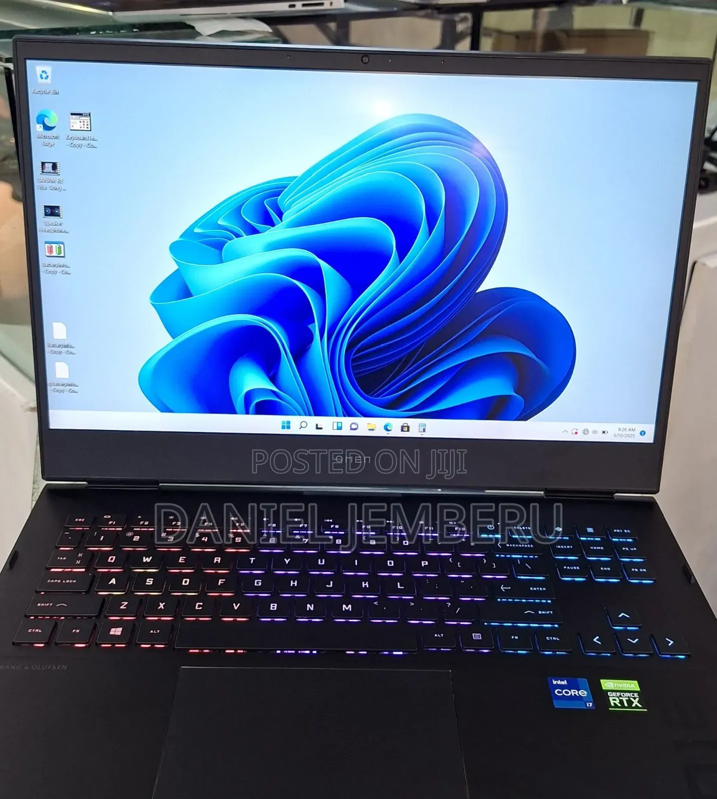 New Laptop HP Omen 16 16GB Intel Core I7 SSD 512GB