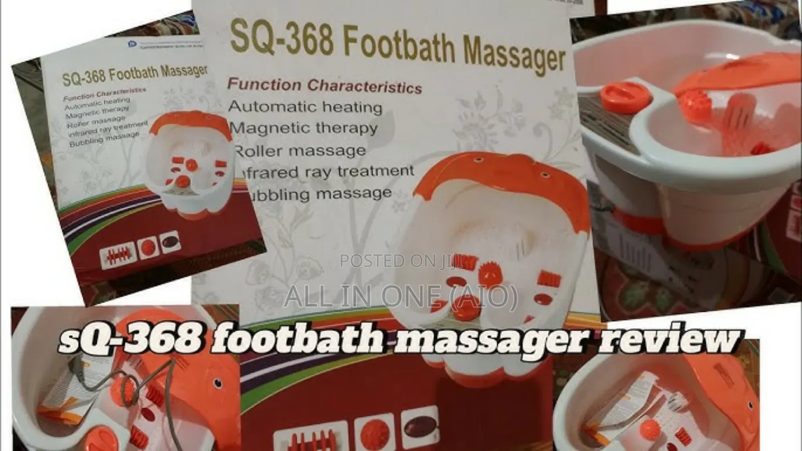 Foot Massager With Bath