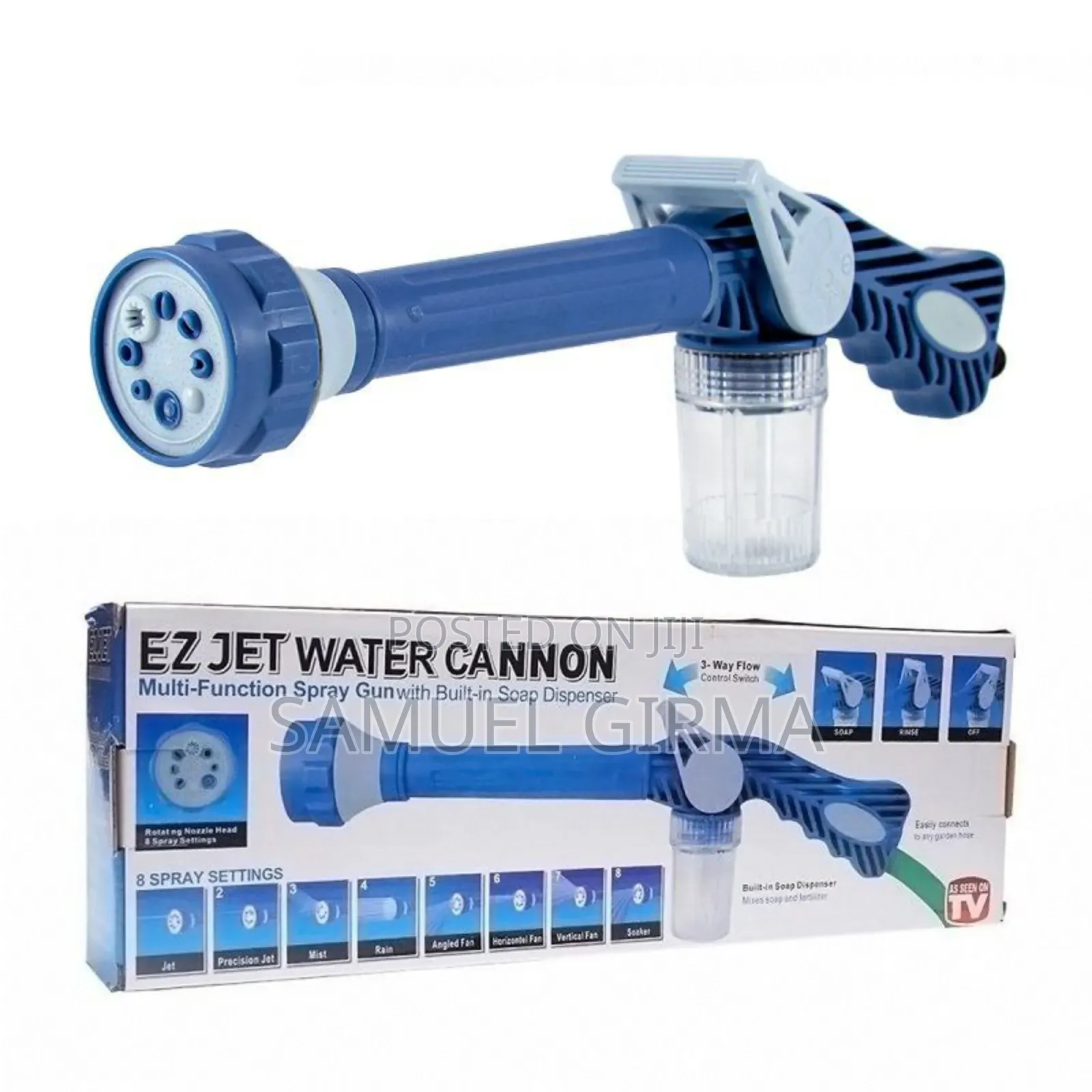  8in1 Ez Jet Water Cannon