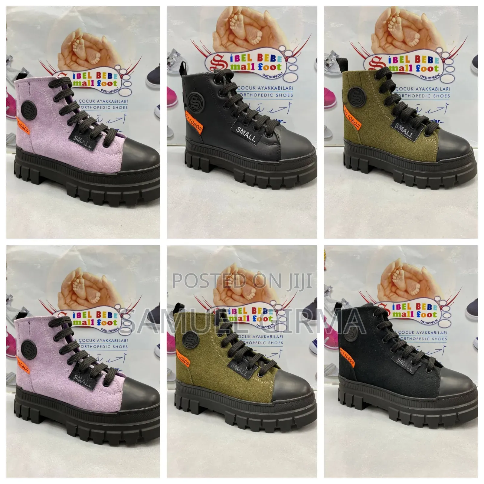 #Size: ከ27- 33 ቁጥር አለ  Kids' Orthopedic Boots