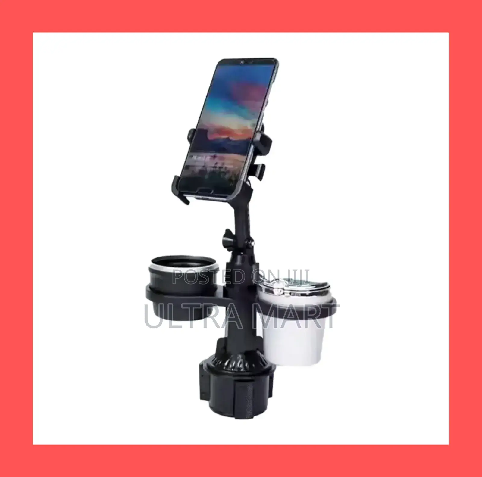 3 in 1 Multifunction Cup Holder Phone Stand