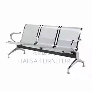 Metal 3 Seat Guest Chair