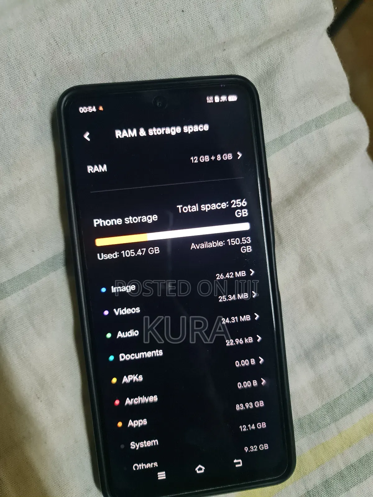 Vivo Y78 256 GB Black