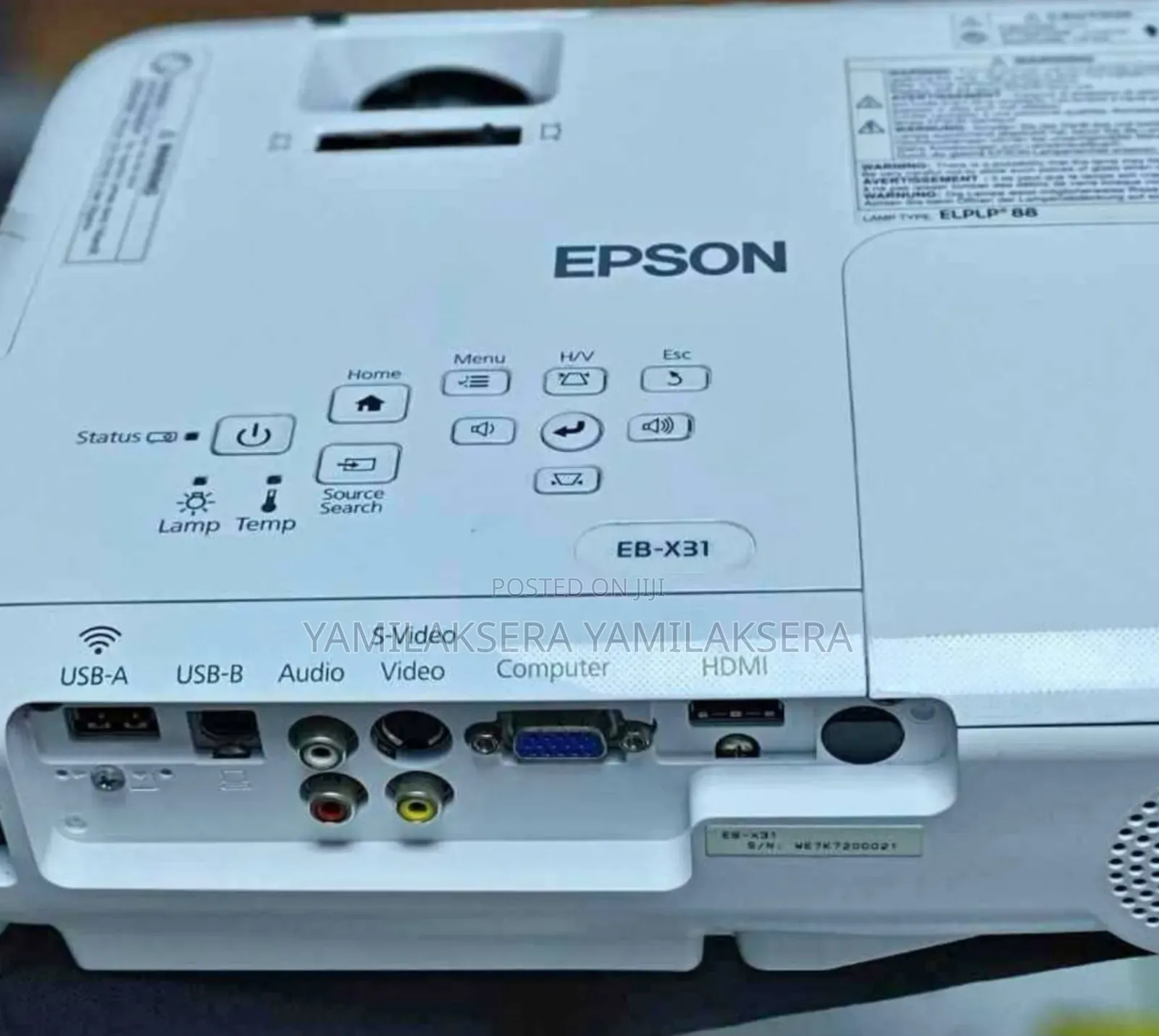 Epson Projector Eb-X31