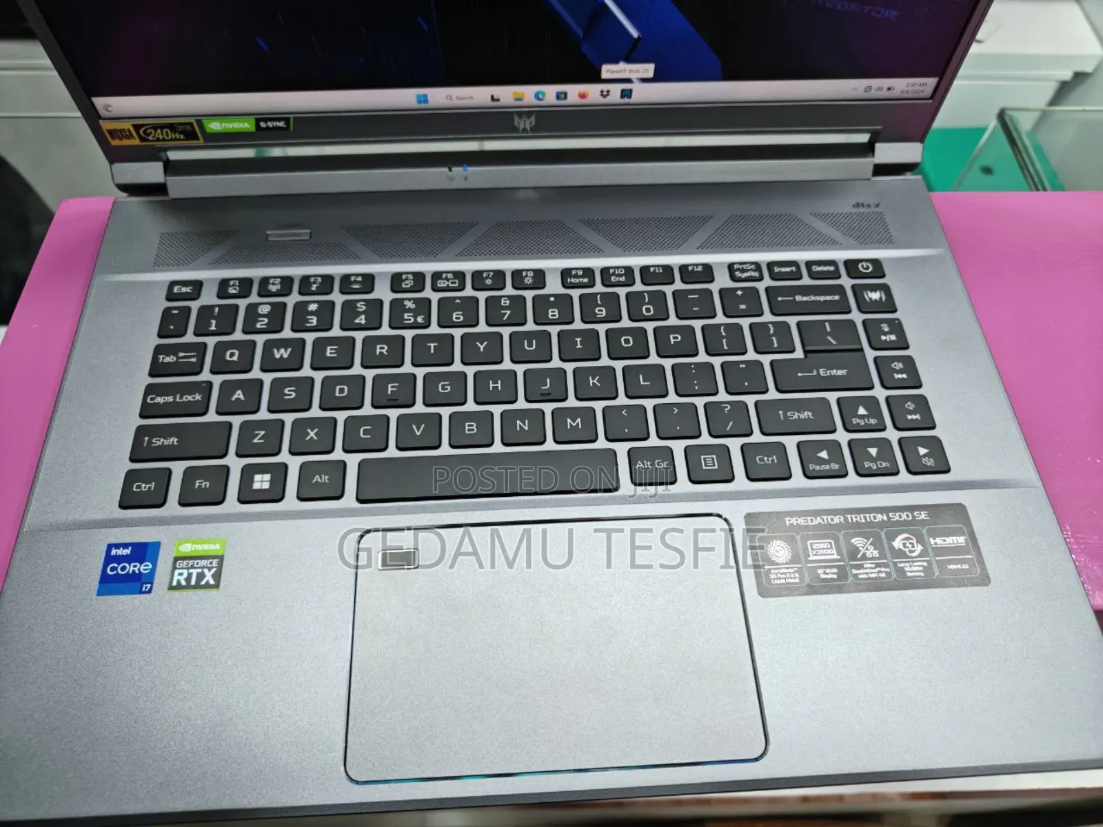 New Laptop Acer 16GB Intel Core I7 SSD 2T