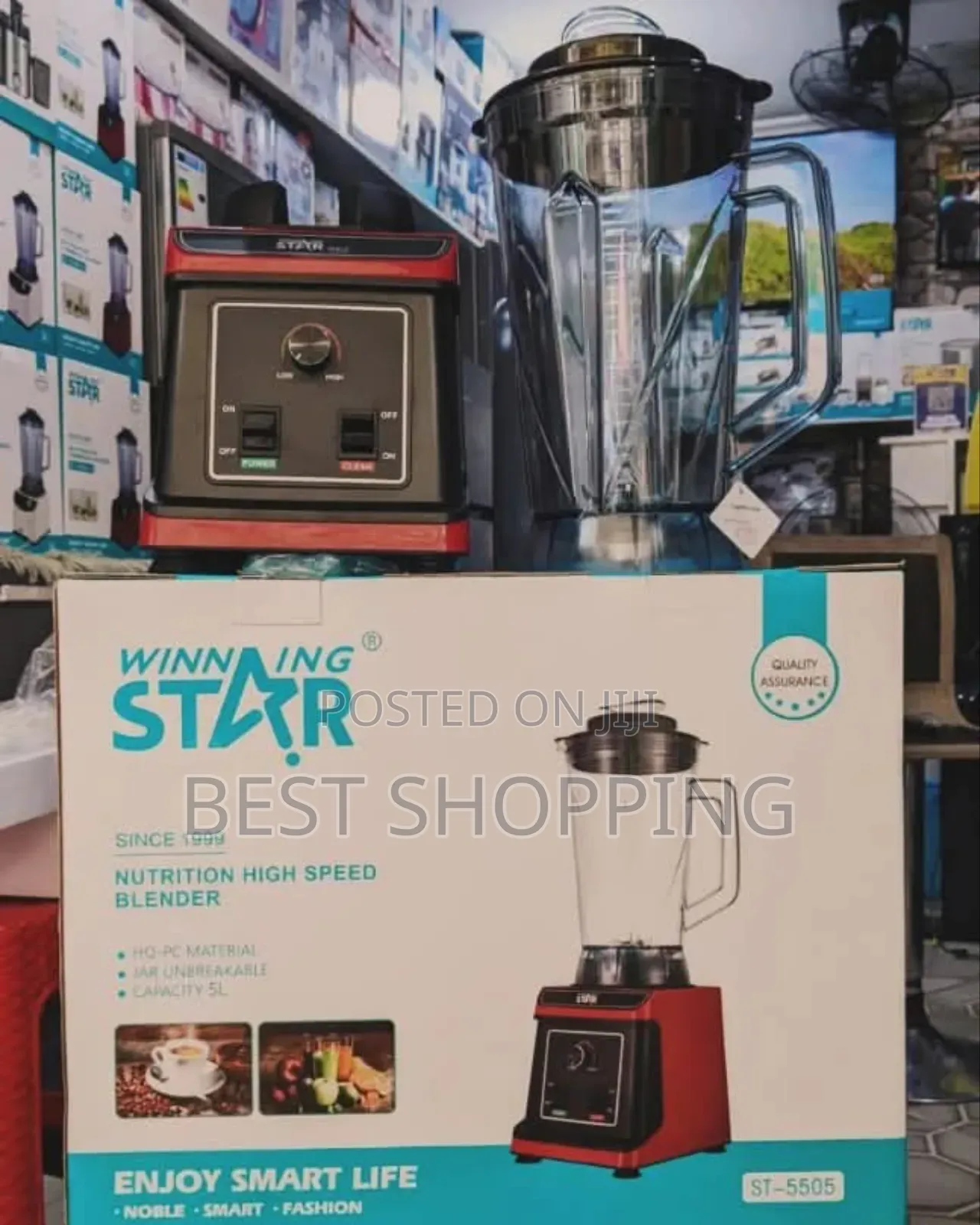 Winning Star High Speed Commercial Blender 5 Liter