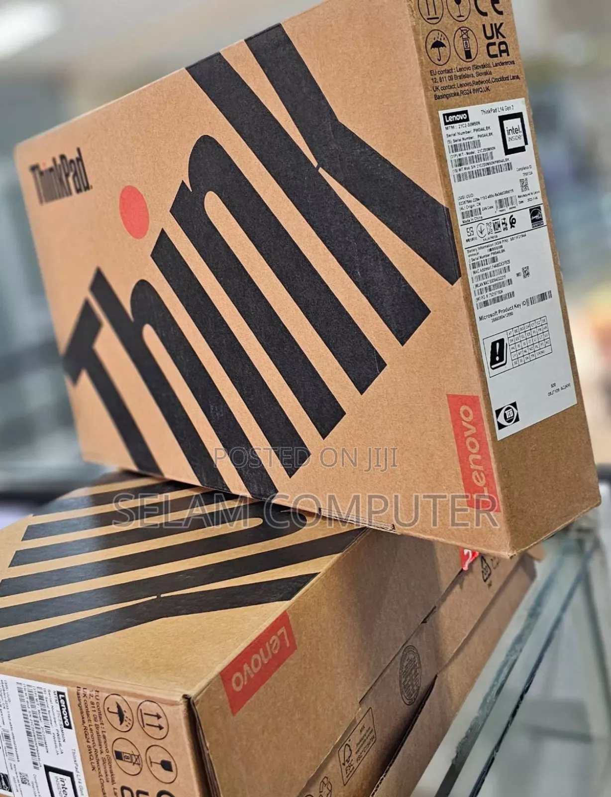 New Laptop Lenovo Thinkpad L14 16GB Intel Core I5 SSD 256GB