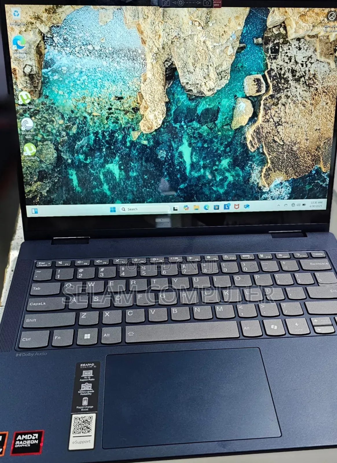 New Laptop Lenovo IdeaPad S10-2 16GB AMD Ryzen 7 SSD 1T