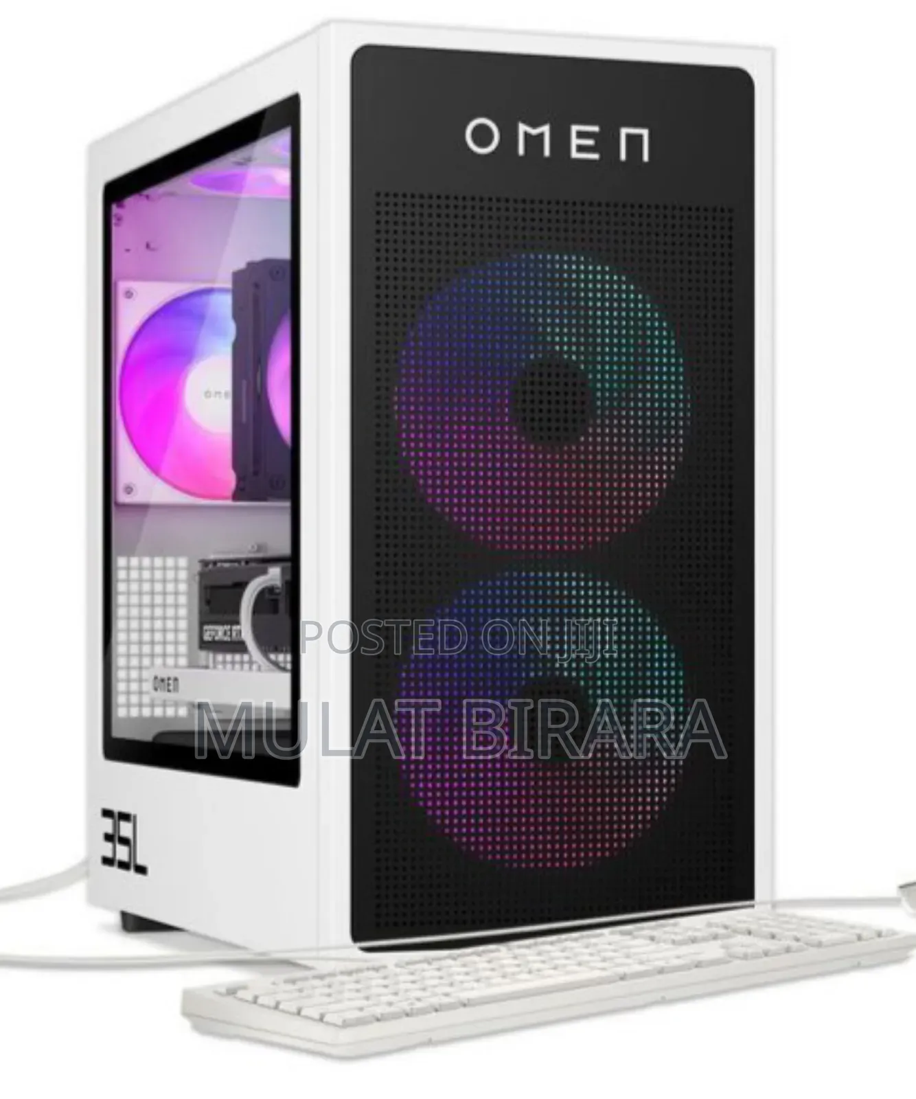 New Desktop Computer HP Omen 25L 32GB AMD Ryzen 7 SSD 1T