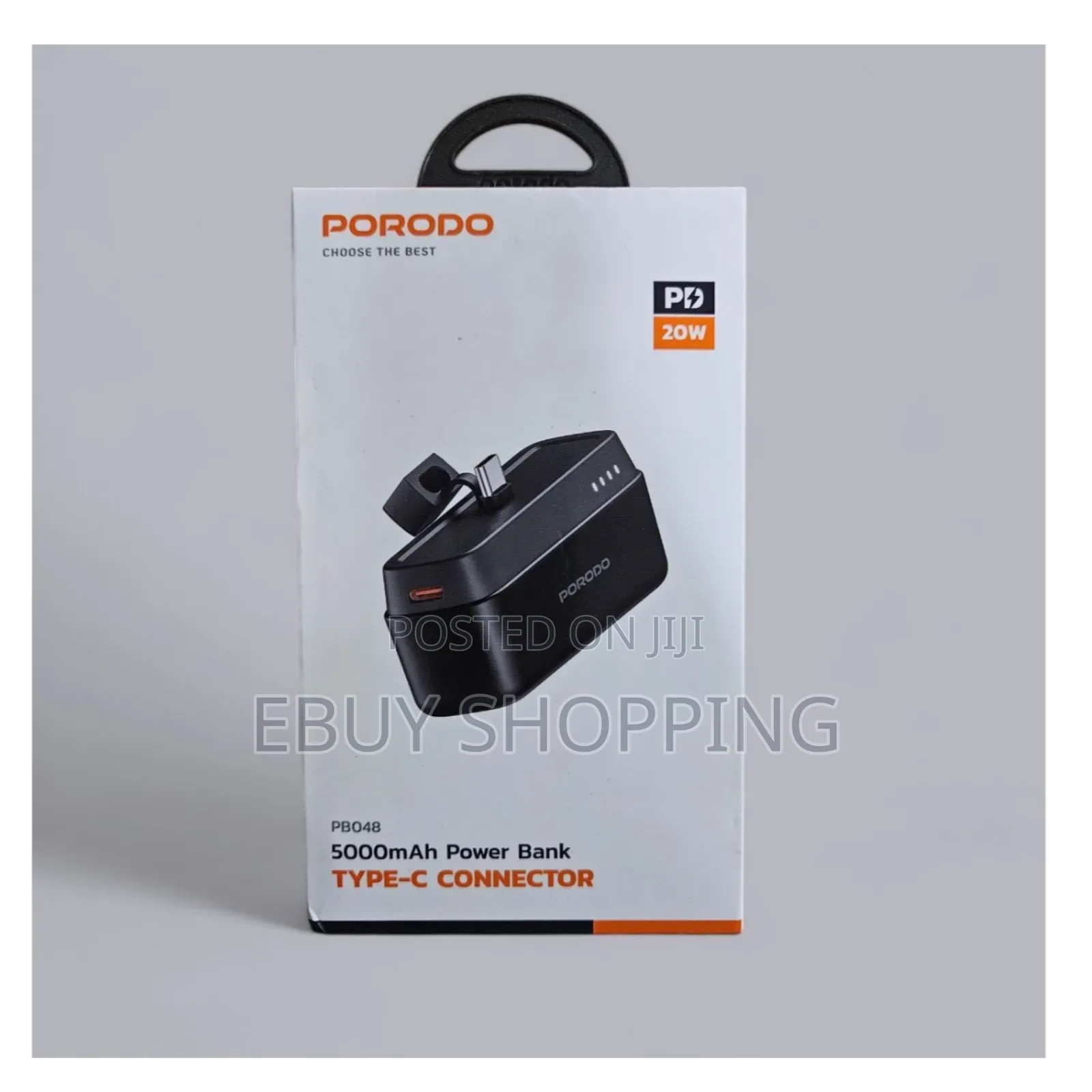 Porodo 5000mah Power Bank – Small Size, Big Power